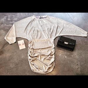 IRO Silar Gold Dress